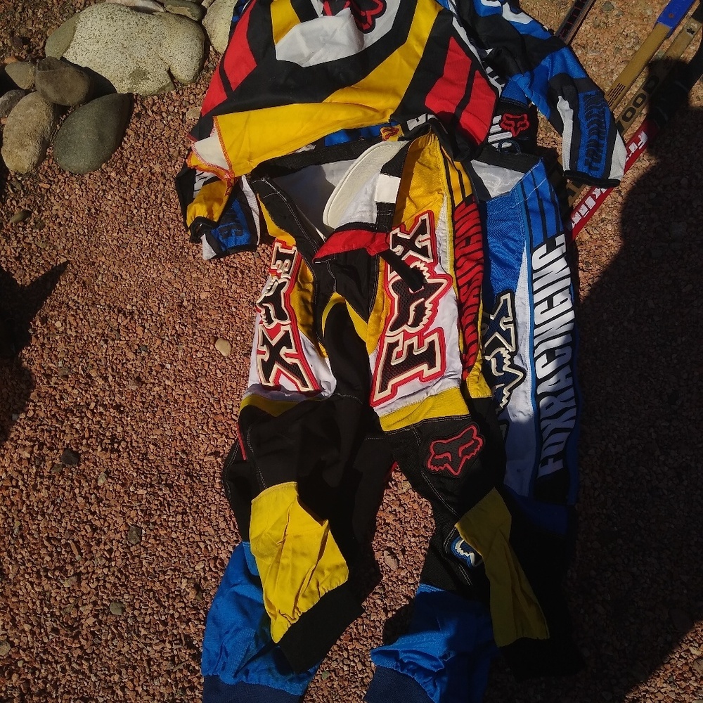 Motocrossed outfits